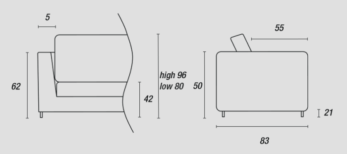 Кресло Beyl, Ditre Italia
