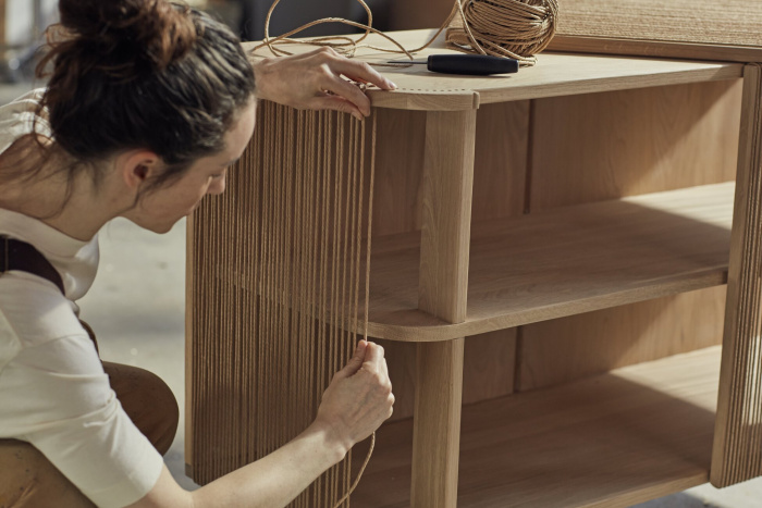 Комод-витрина Cord Sideboard, Bolia