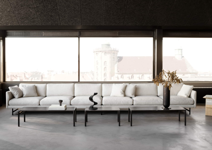 Журнальный столик Piloti Stone Coffee Table, Fredericia