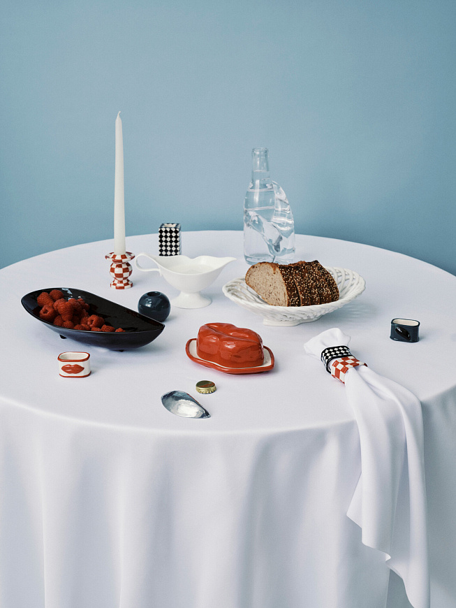 Набор из 3-х подсвечников Candle holder set/3 Chessboard Les Objets Mouleversants, Serax