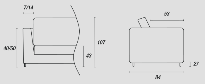 Кресло Cut, Ditre Italia
