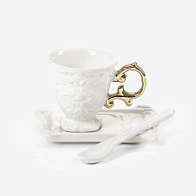 Кофейная пара I-Wares Gold I-Coffee, Seletti