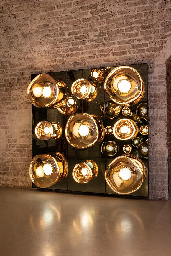 Настенный/Потолочный светильник Melt Mini LED Surface Copper, Tom Dixon