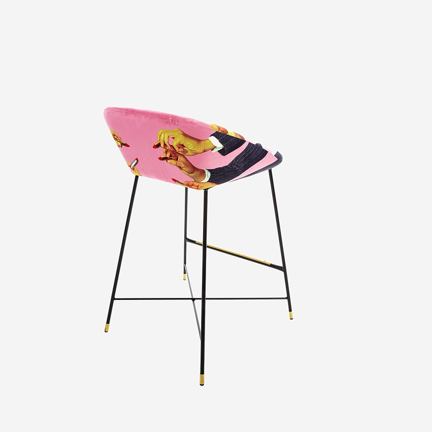 Барный стул Pink Lipsticks, Seletti