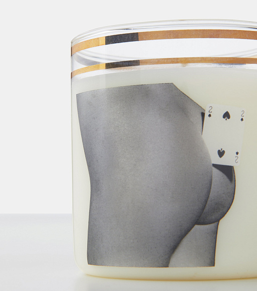 Свеча Glass Candle Two of Spades, Seletti