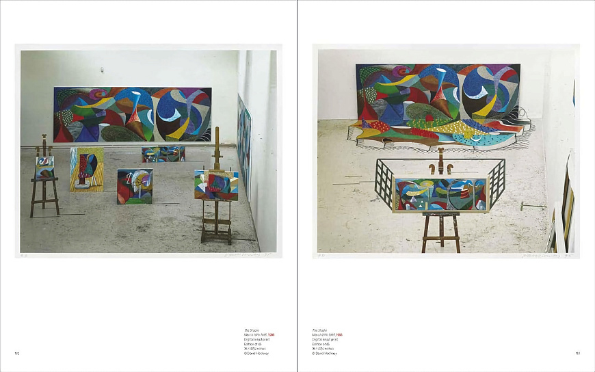 Книга David Hockney, Skira