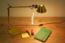 Настольная лампа Tolomeo Micro Gold 0011860A, Artemide