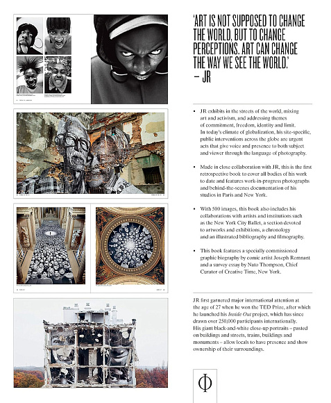 Книга JR: Can Art Change the World?, Phaidon Press