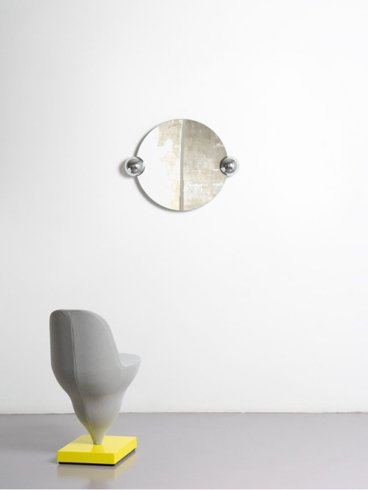 Настенное зеркало Sphera Solstice mirror, Moustache