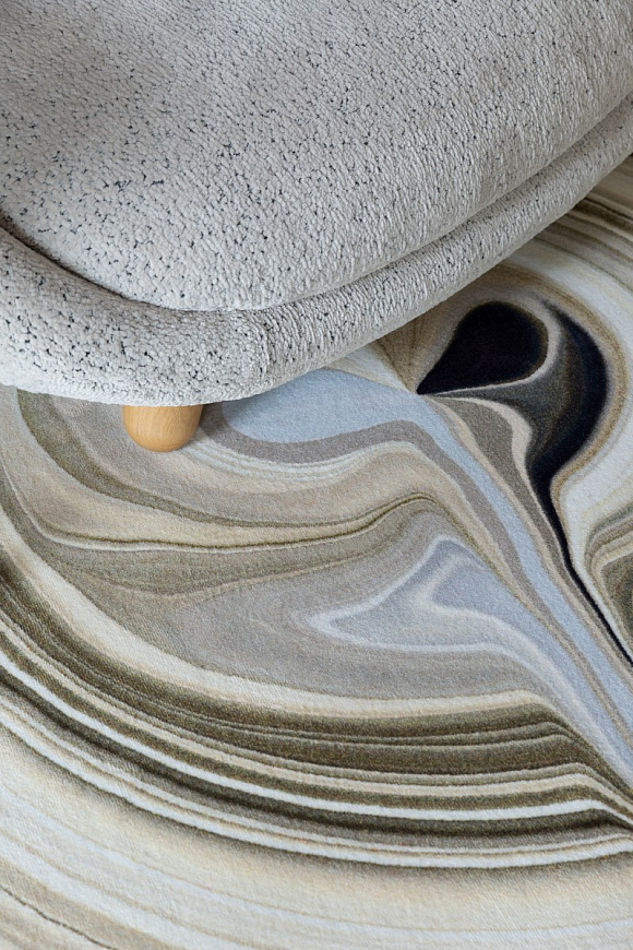 Ковер Marl Round, Moooi
