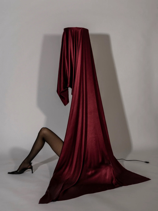 Напольный светильник Gala XL lampshade burgundy, Gnilmydkcab