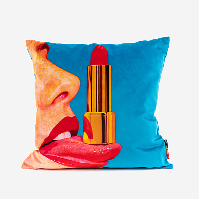 Декоративная подушка Toiletpaper Tongue Seletti