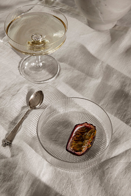 Набор из 2 бокалов для шампанского Ripple Champagne Saucers 