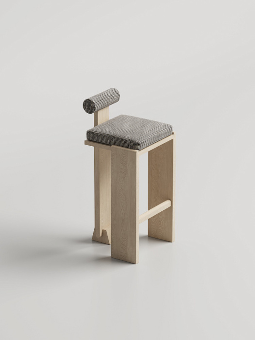 Барный стул Scroll Bar, MODÉNATURE