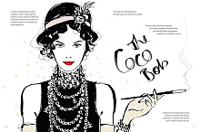Книга Coco Chanel: The Illustrated World of a Fashion Icon, 