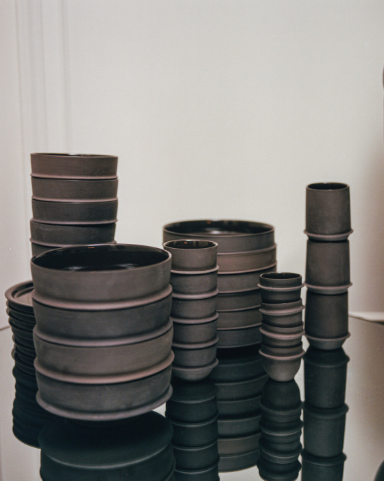 Набор из 2-х глубоких чаш Bowl S Dune — Slate, Serax