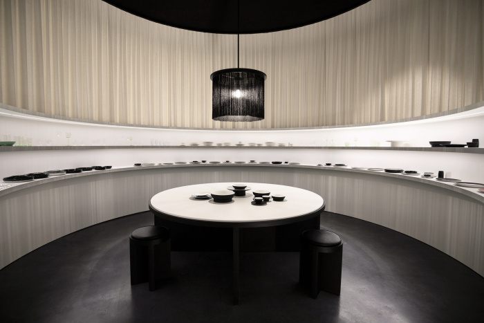 Глубокая тарелка Deep Plate L White/Black Var. C Dè, Serax