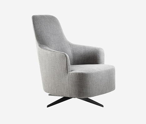 Кресло Copine Bergere Girevole 