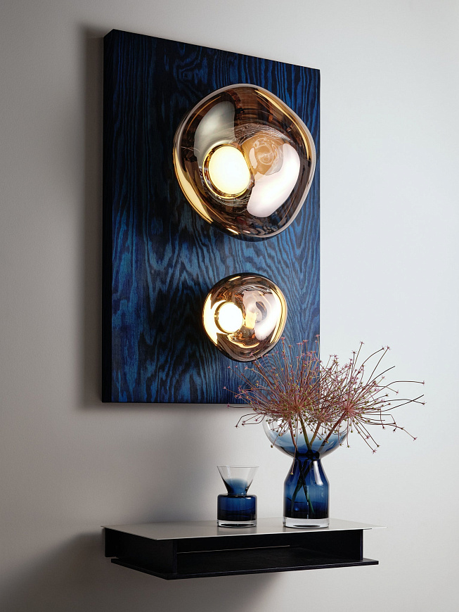 Настенный/Потолочный светильник Melt Mini LED Surface Bronze, Tom Dixon