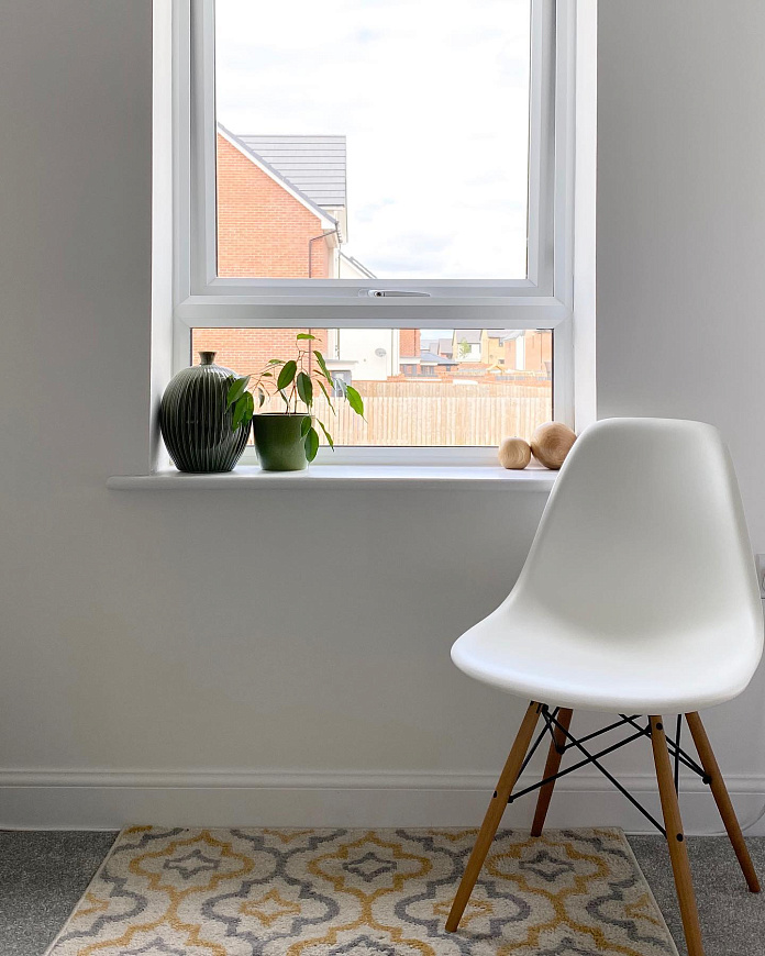 Стул Eames Plastic Side Chair RE DSW, Vitra