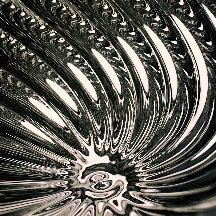Подвесной светильник Whirl Large Silver, Tom Dixon