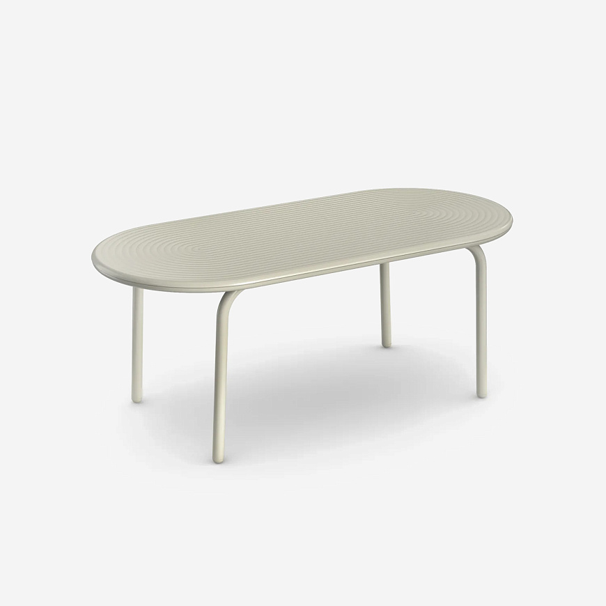 Стол Groove Obround Putty, Tom Dixon