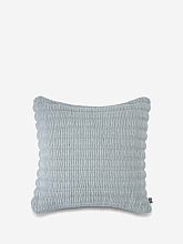 Подушка Ridge 45x45 cm Light Blue Cotton Wool-Mix, Tom Dixon