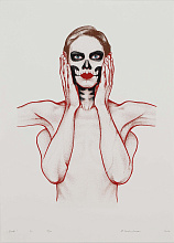 Шелкография «Смерть», Masha Yankovskaya