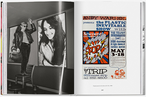 Книга Andy Warhol and Friends by Steve Schapiro, Taschen