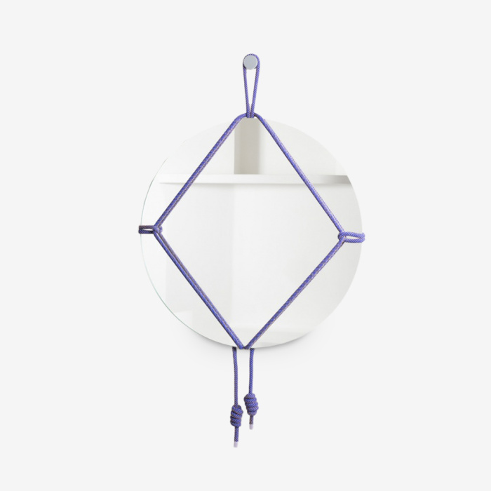 Круглое зеркало Shibari Round, Moustache