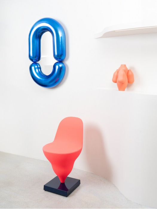 Настенное зеркало Zodiac Bumper mirror M, Moustache