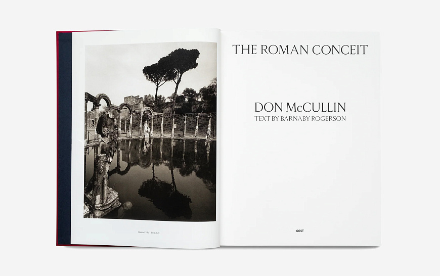Книга The Roman Conceit by Don McCullin, 