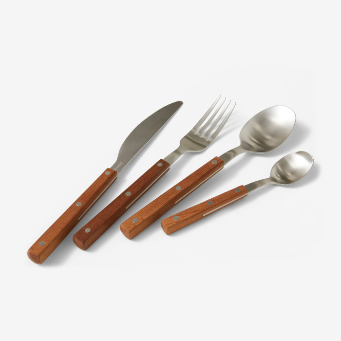 Набор столовых приборов 70s cutlery: wood – set of 16, HKliving