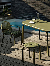 Подушка для уличного стула Groove Seat Moss, Tom Dixon
