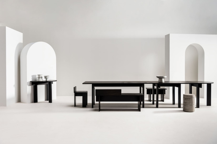 Стол Table Rectangular 02 Ebony Jeanne, Serax