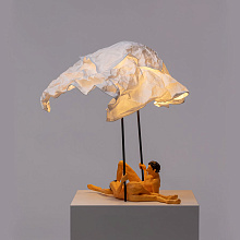 Настольный светильник Love Is a Verb Lamp Lea & Toni, Seletti