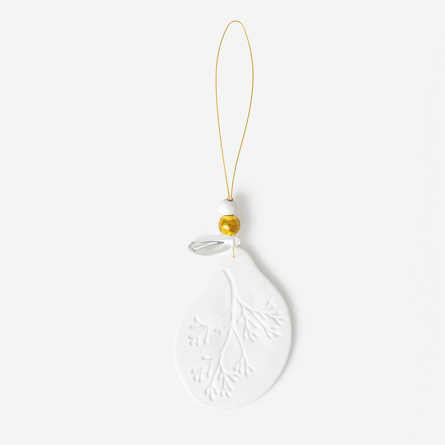 Елочная игрушка Winter magic - Branch with buds, 