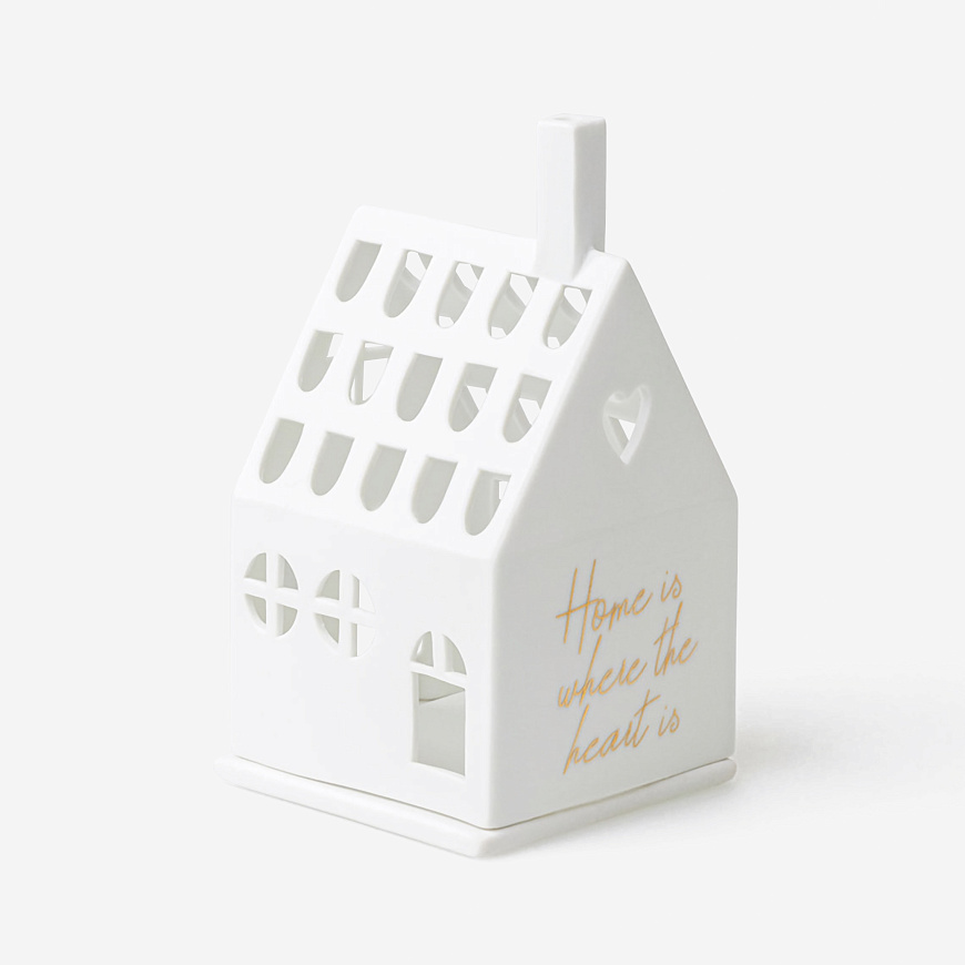 Домик-подсвечник Home is where the heart is, Räder
