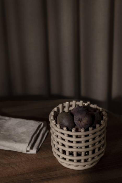 Корзина для хранения Ceramic Basket — Small, Ferm Living