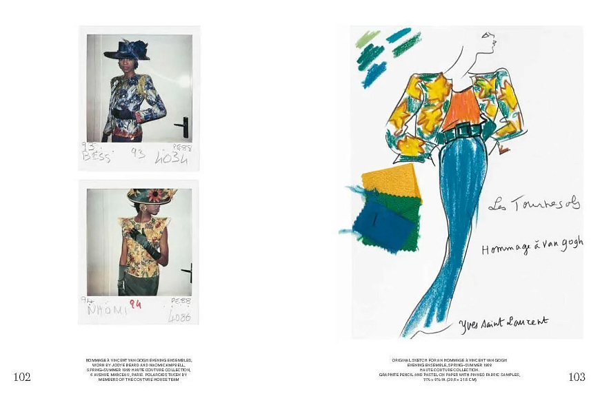 Книга The Flowers of Yves Saint Laurent, Flammarion