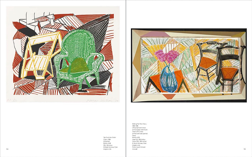 Книга David Hockney, Skira