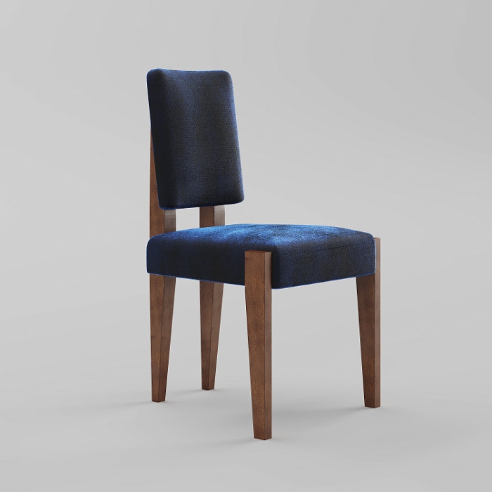 Стул Amal Chair с прямоугольной спинкой, MODÉNATURE