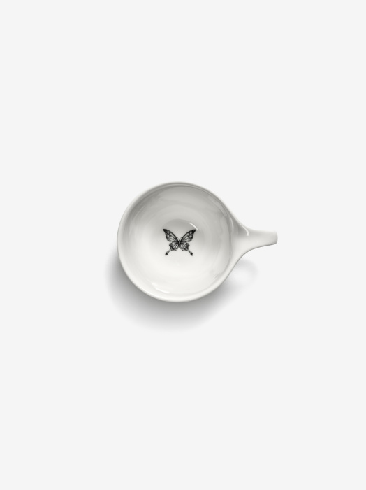 Чашка для эспрессо Espresso cup butterfly white-black Unity, Serax