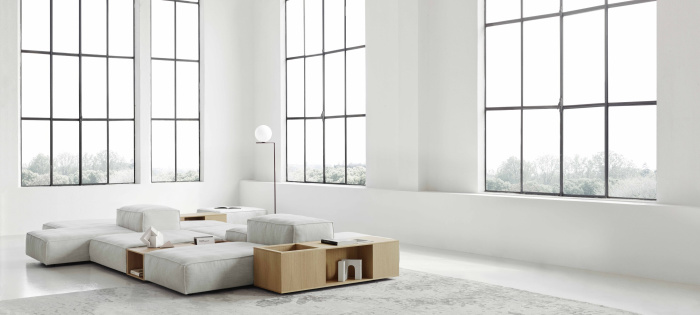 Журнальный столик Living Divani Extrasoft Contenitori, Living Divani