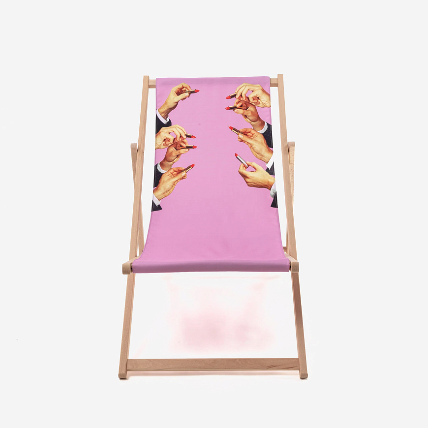 Шезлонг Lipstick Pink, Seletti