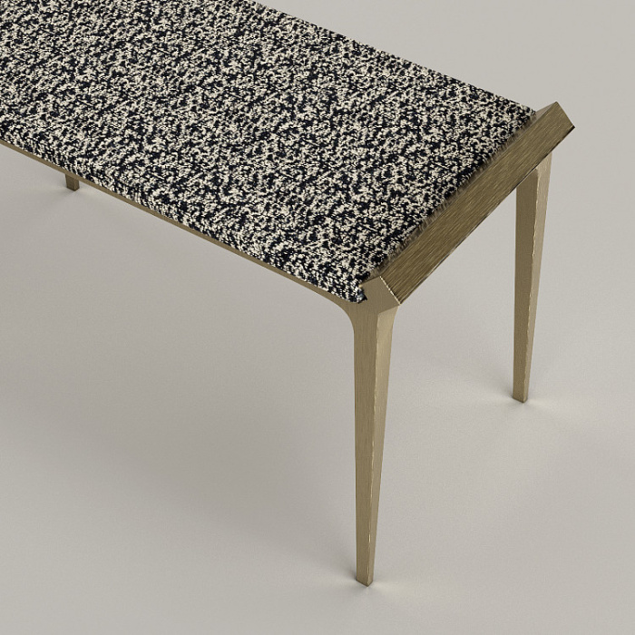 Банкетка Petit Diamant, MODÉNATURE