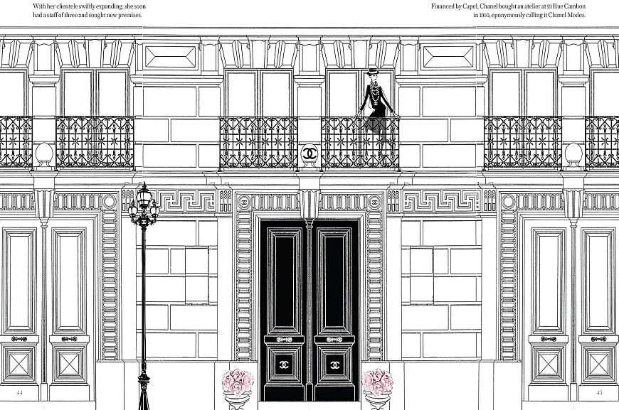 Книга Coco Chanel: The Illustrated World of a Fashion Icon, 