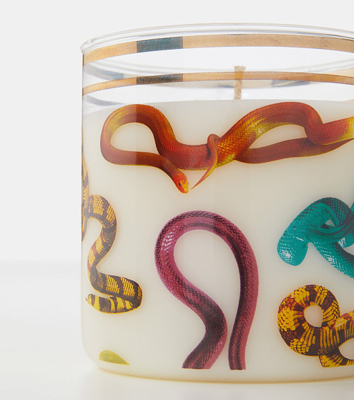 Свеча Glass Candle Snakes, Seletti