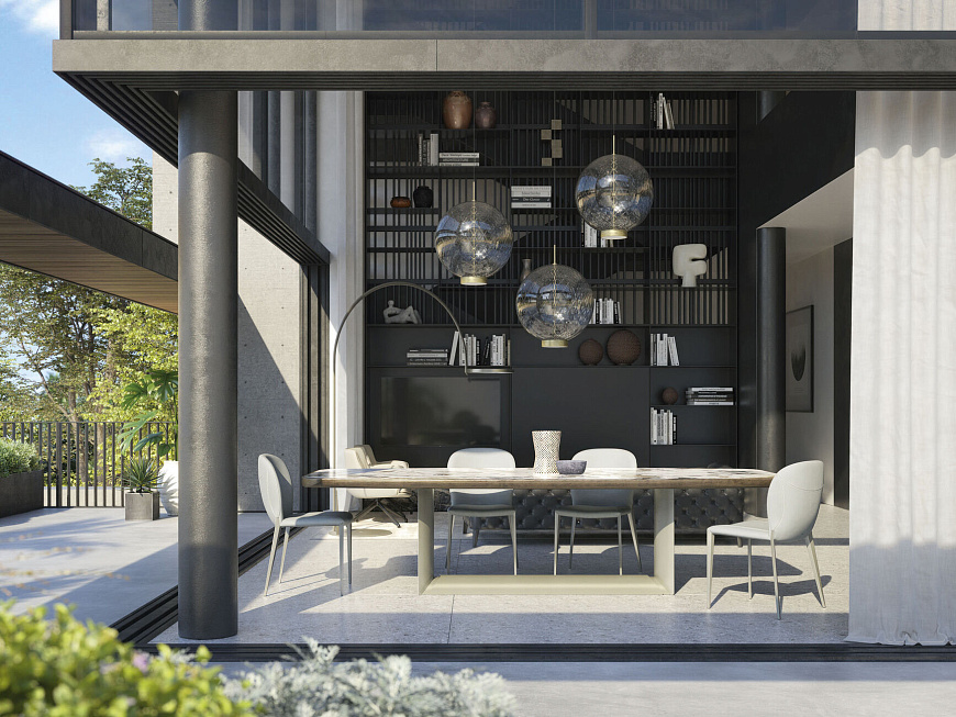 Обеденный стол Dragon, Cattelan Italia