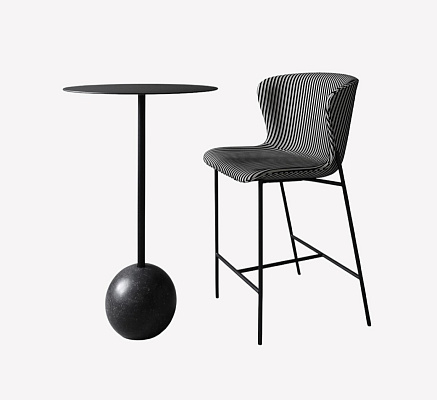 Полубарный стол Knockout High Table 